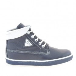 Bottes enfants 3206 indigo+blanc
