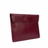 Housse ordinateur portable 309g croco bordeaux