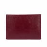 Housse ordinateur portable 309g croco bordeaux