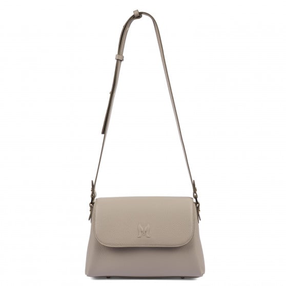 Sac à main femme bandoulière 040g gris clair