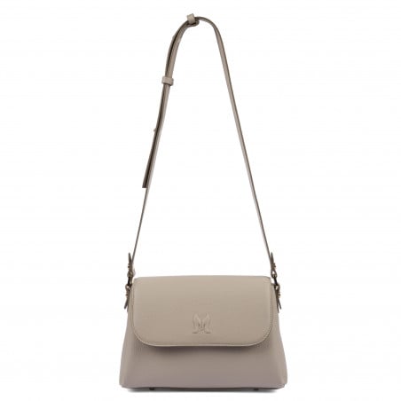 Sac à main femme bandoulière 040g gris clair