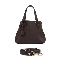 Sac à main femme bandoulière 004-1g testa di moro