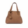 Sac à main pour femme à bandoulière 004-1g brun doré