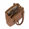 Sac à main pour femme à bandoulière 004-1g brun doré