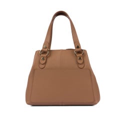Sac à main pour femme à bandoulière 004-1g brun doré
