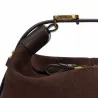 Sac à main femme 037-1g daim grains de café