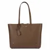 Sac à main pour femme épaule 034g marron caviar