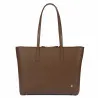 Sac à main pour femme épaule 034g marron caviar