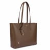 Sac à main pour femme épaule 034g marron caviar