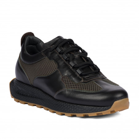 Chaussures de sport homme 9005 café combiné
