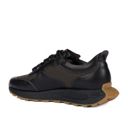 Chaussures de sport homme 9005 café combiné