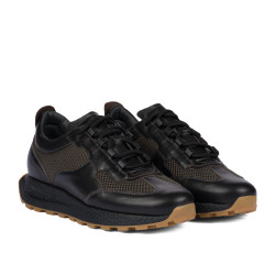 Chaussures de sport homme 9005 café combiné