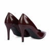 Chaussures élégantes femme 1372 vernis bordeaux