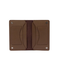 Portefeuille femme 215g 01 marron caviar