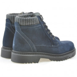 Bottes homme 471 indigo velours