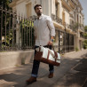 Chaussures casual homme 9006 velours camel lifestyle
