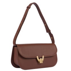 Sac à main femme épaule 059g biz cognac