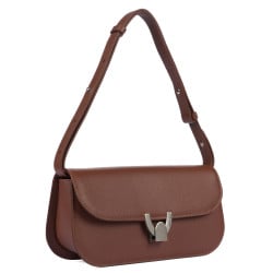 Sac à main pour femme bandoulière 059g 01 biz cognac