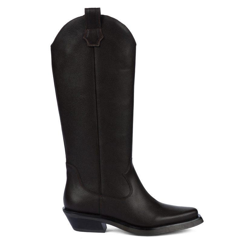 Bottes femme 3429 biz chocolat