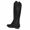 Bottes femme 3429 biz chocolat