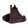 Bottes femme 3423 chocolat combiné