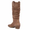 Bottes femme 3428 velours cappuccino