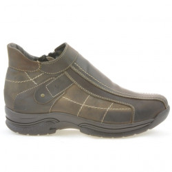 Bottes adolescents 441 tuxon café+tuxon sable