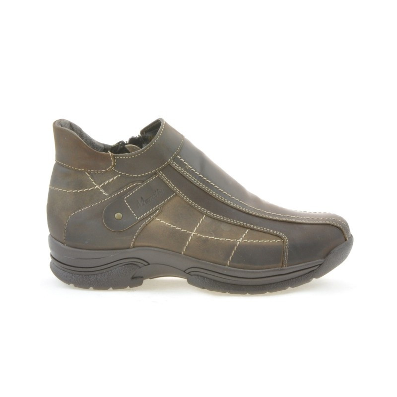 Bottes adolescents 441 tuxon café+tuxon sable