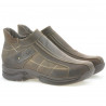 Bottes adolescents 441 tuxon café+tuxon sable