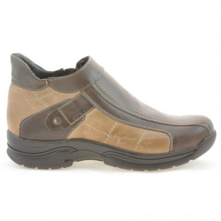 Bottes adolescents 441 café+sable