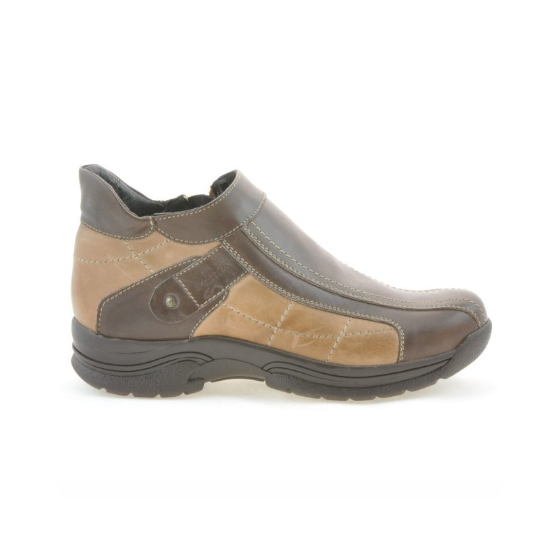 Bottes adolescents 441 café+sable