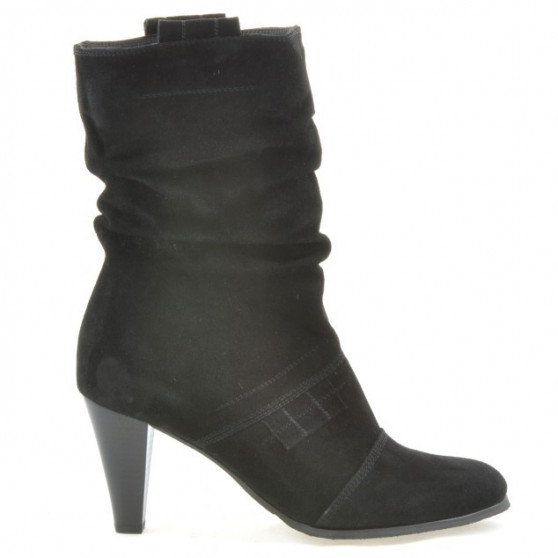 Bottes femme 1114 noir antilope Bottes femme 1114 noir antilope