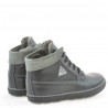 Bottes enfants 3206 noir+gris