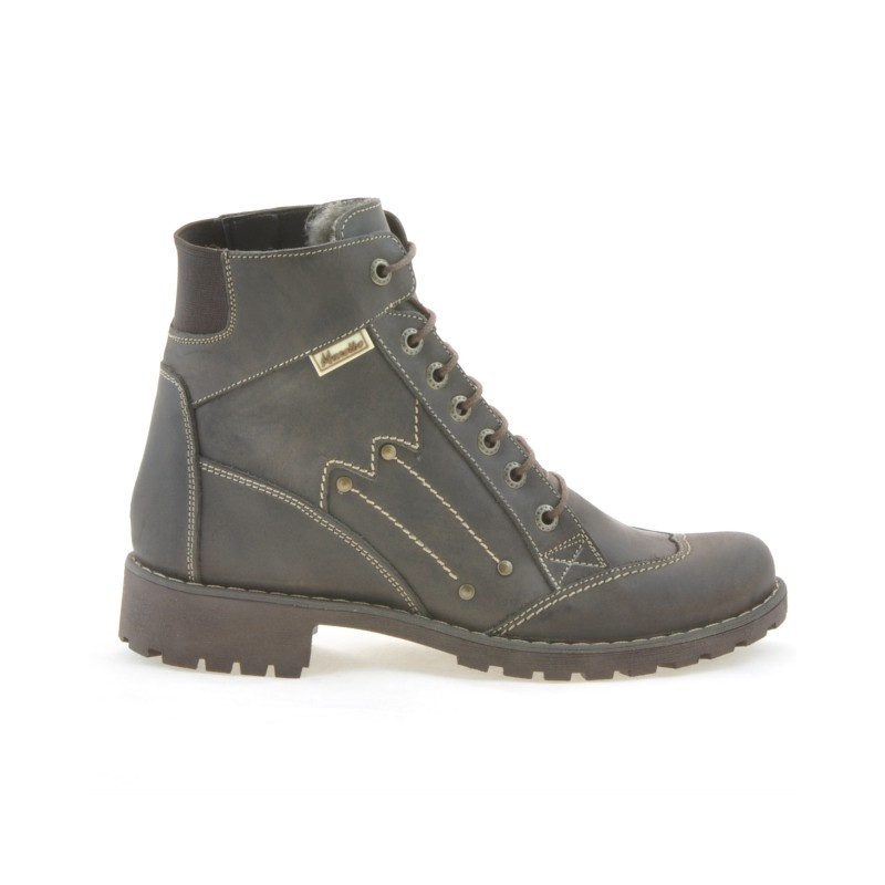 Bottes femme 281 tuxon café