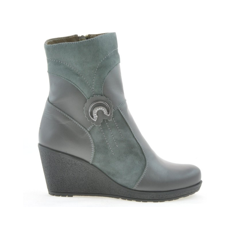 Bottes femme 3220 gris combiné