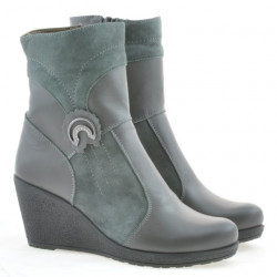 Bottes femme 3220 gris combiné