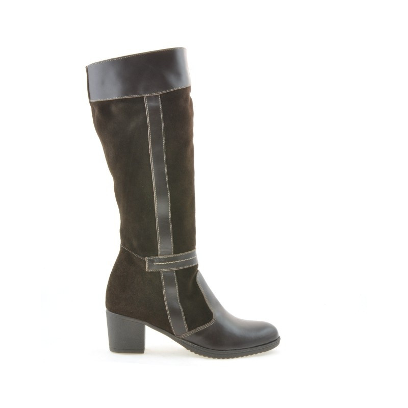 Bottes femme 3260 café combiné