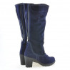 Bottes femme 3258 indigo velours