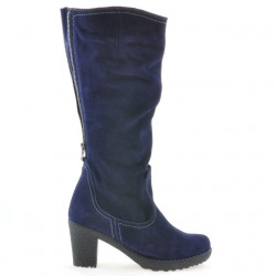 Bottes femme 3258 indigo velours
