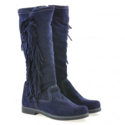 Bottes femme 3243 indigo velours