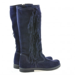 Bottes femme 3243 indigo velours