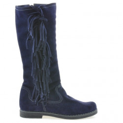 Bottes femme 3243 indigo velours