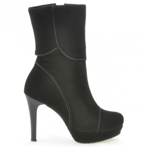 Bottes femme 1132 noir antilope Bottes femme 1132 noir antilope