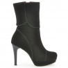 Bottes femme 1132 noir antilope
