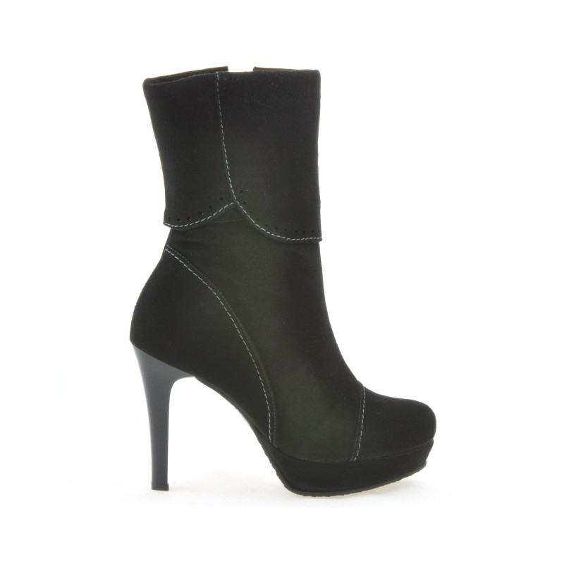 Bottes femme 1132 noir antilope