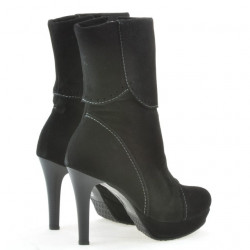 Bottes femme 1132 noir antilope