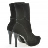 Bottes femme 1132 noir antilope