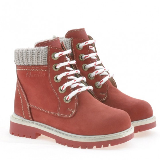 Bottes enfants petits 29c bufo bordeaux