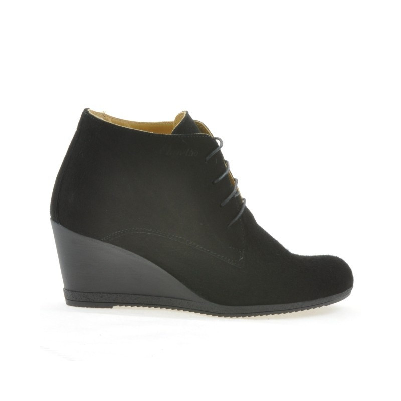 Bottes femme 3287 noir velours