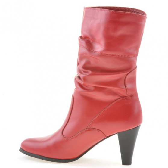 Bottes femme 1113-1 rouge